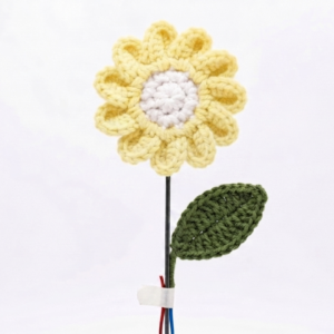 Handmade Crochet Daisy - Image 9