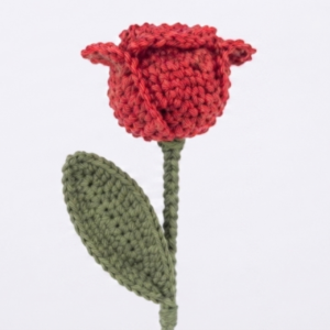 Handmade Crochet Tulip Bloom - Image 3