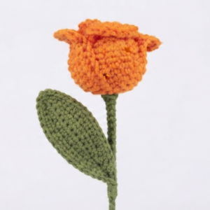 Handmade Crochet Tulip Bloom - Image 4
