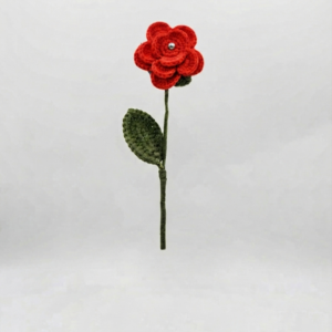 Handmade Crochet Gardenia Flower - Image 5