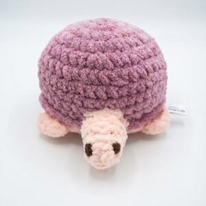Handmade Crochet Turtle Plushie - Image 4