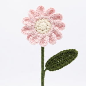 Handmade Crochet Daisy - Image 4